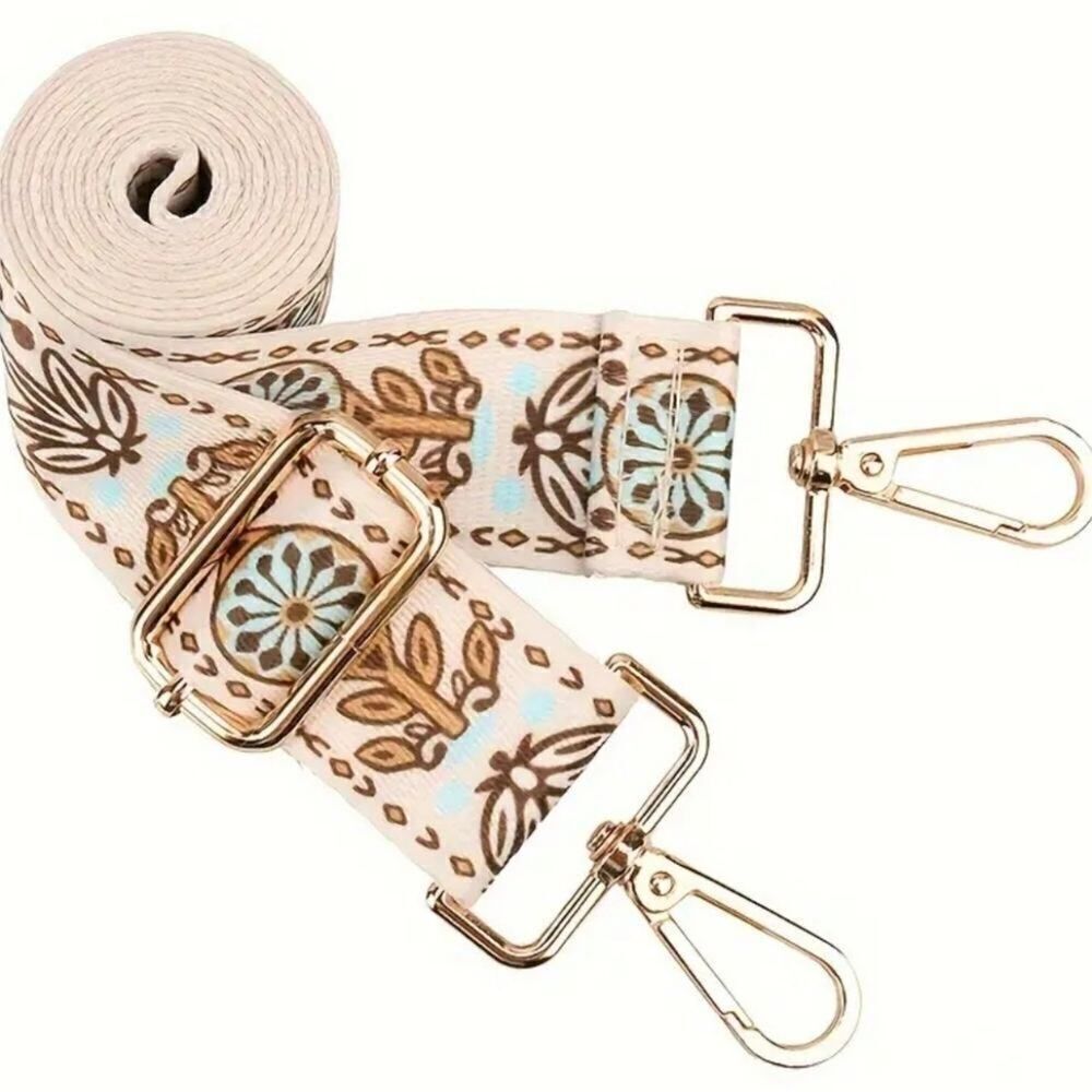 Multi-Compartment Adjustable Wide Shoulder Handbag Replacement Strap - Picture 6 of 9